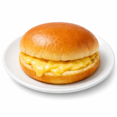 McDonald's Cheeseburger with No Beef Patty No Pickles