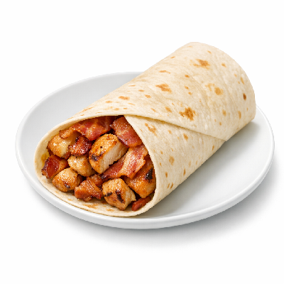 McDonald's Chicken and Bacon Wrap