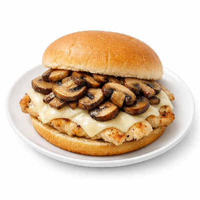 McDonald's Chicken Swiss Mushroom Melt