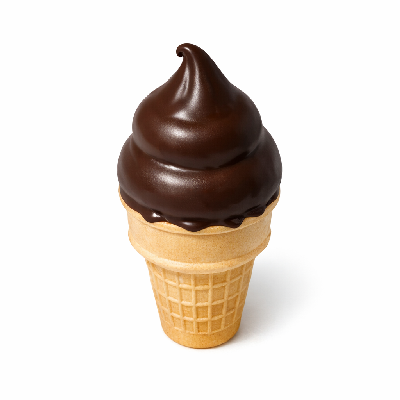 McDonald's Chocolate Dipped Ice Cream Cone Small