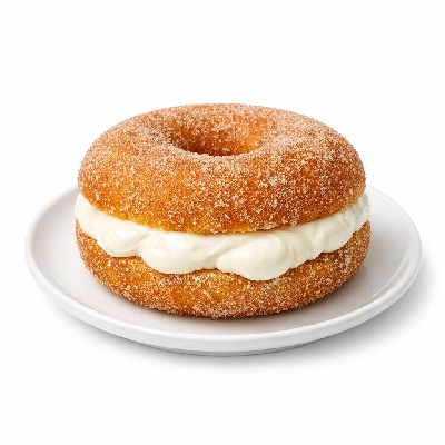 McDonald's Cinnamon & Cream Donut