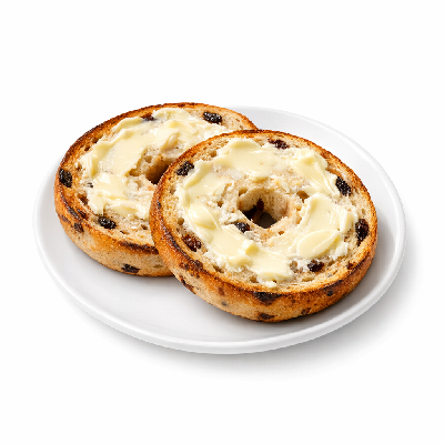 McDonald's Cinnamon & Raisin Bagel with Butter