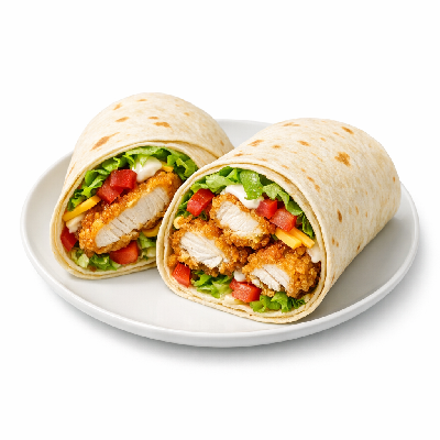 McDonald's Crispy Spicy Chicken Mcwrap