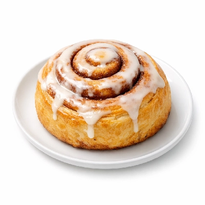 Mcdonald's deluxe warm cinnamon roll