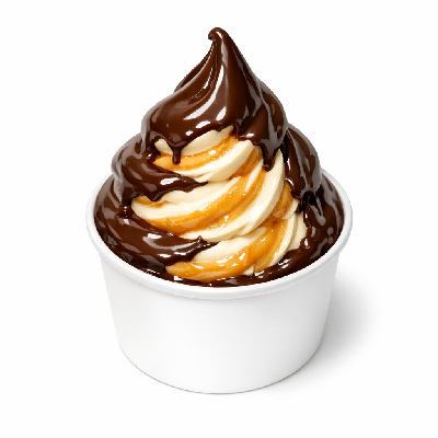 McDonald's Desserts McSwirl Butterscotch Chocodip