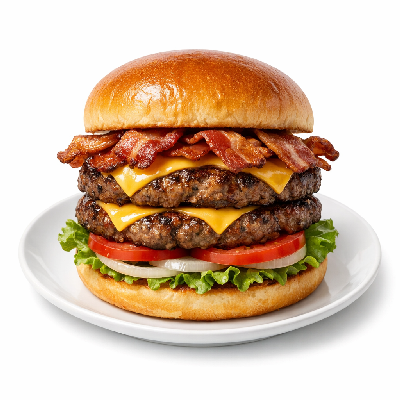 McDonald's Double Beef N' Bacon Burger