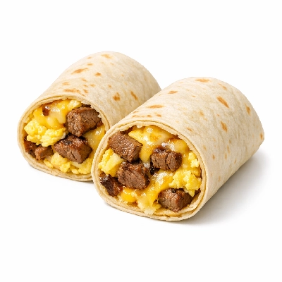 McDonald's Egg Steak & Cheese Breakfast Burrito
