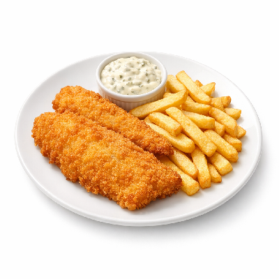 McDonald's Fish and Chips with Tartar Sauce