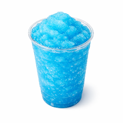 McDonald's Frozen Fanta Blue Raspberry Small