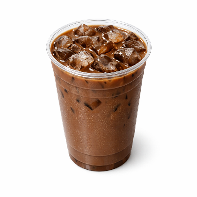 McDonald's McCafé Iced Mocha with Nonfat Milk (Medium)