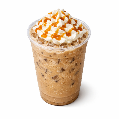 McDonald's McCafé Iced Nonfat Caramel Mocha (Large)