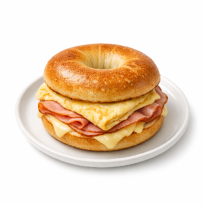 McDonald's NY Benedict Bagel