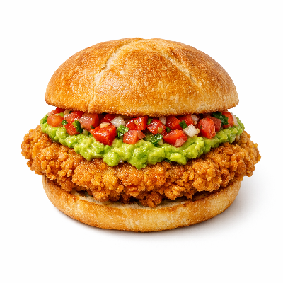 McDonald's Pico Guacamole Buttermilk Crispy Chicken (Artisan Roll)