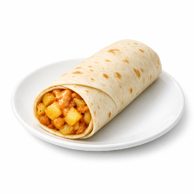 McDonald's Saucy Aloo Mini Wrap