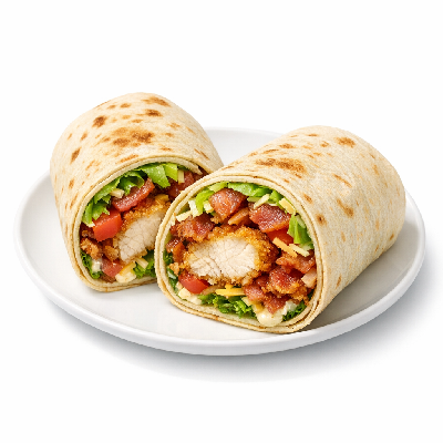 McDonald's Signature Mcwrap with Crispy Chicken & Bacon