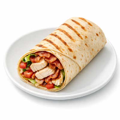 McDonald's Signature Mcwrap with Grilled Chicken & Bacon