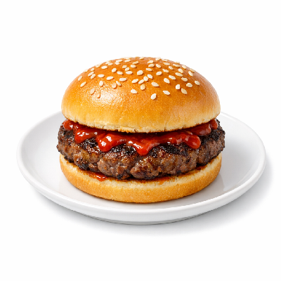 McDonald's Signature Sriracha 0.25lb. Burger (Sesame Seed Bun)