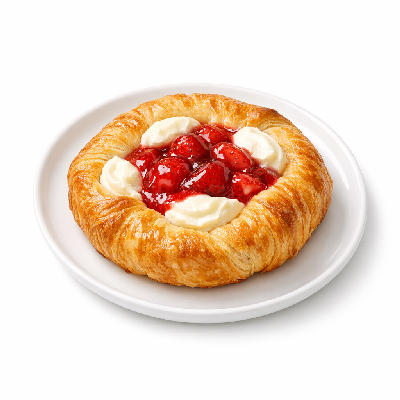 McDonald's Strawberry Cream Cheese Danish