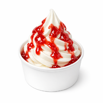 McDonald's Strawberry Sundae