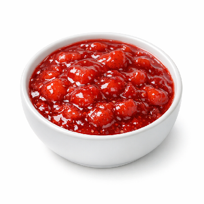 McDonald's Strawberry Topping Snack Portion