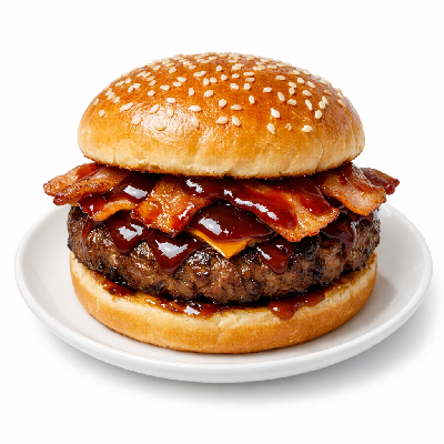 McDonald's Sweet BBQ Bacon with 100% Pure Beef Quarter Pound Patty (Sesame Seed Bun)