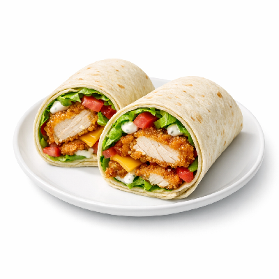 McDonald's Sweet Chili Signature Mcwrap with Crispy Chicken