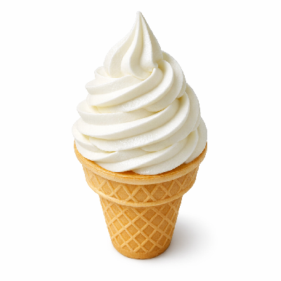McDonald's Vanilla Reduced Fat Ice Cream Cone