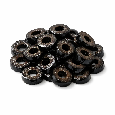 Mellow Mushroom Black Olives Large Slice