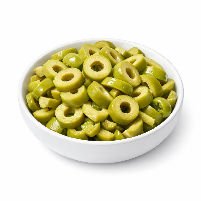 Mellow Mushroom Green Olives Med Slice