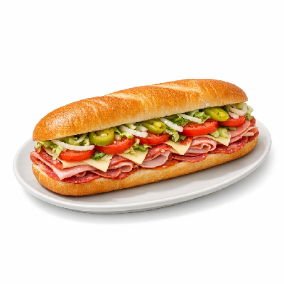 Mellow Mushroom Hoagies Italian Hoagie Whole