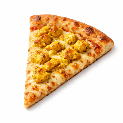 Mellow Mushroom Protein Curry Chicken Large Slice