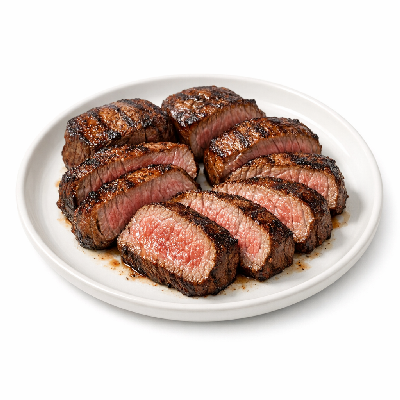 Mellow Mushroom Protein Steak Med Slice