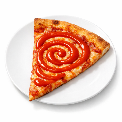 Mellow Mushroom Sauces Hot Swirl Large Slice