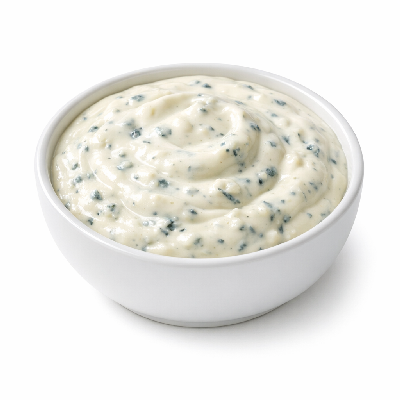 Mellow Mushroom Sauces Spicy Blue Cheese Sm Slice