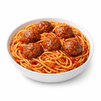 Michelina spaghetti with meatballs & pomodoro sauce low fat frozen entree