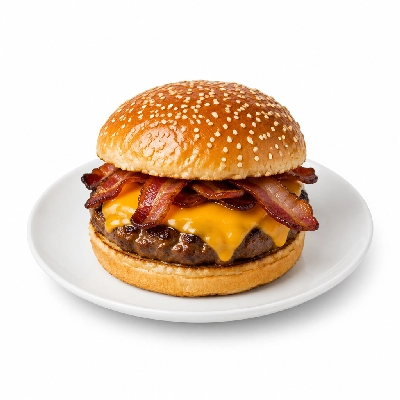 Miller & Carter Bacon & Cheese Burger Main Menu