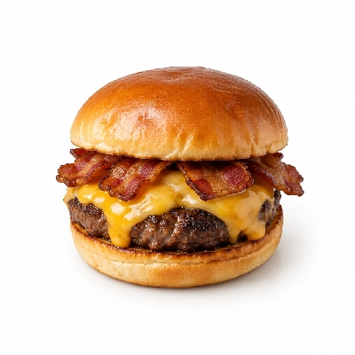 Miller & Carter Bacon & Cheese Burger Main Menu Scotland