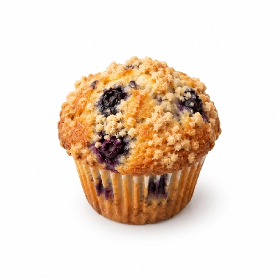 Miller & Carter Blueberry Crumble Tulip Muffin Breakfast