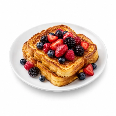 Miller & Carter Brioche French Toast with Berries Breakfast