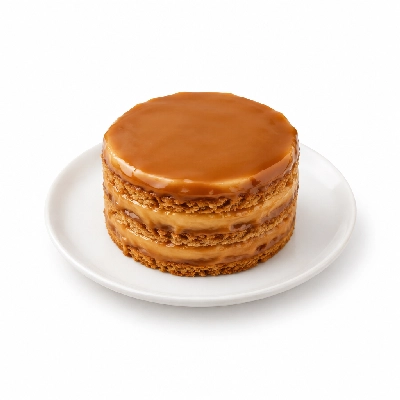 Miller & Carter Mini Dessert Caramel Biscuit Torte Main Menu Scotland