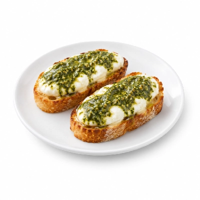 Miller & Carter Mozzarella Pesto Bruschetta Main Menu