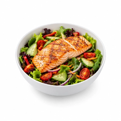 Miller & Carter Nourish Bowl with Grilled Salmon Salad Gluten Free Main Menu