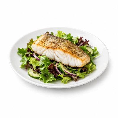 Miller & Carter Nourish Bowl with Pan-Seared Hake Salad Gluten Free Main Menu Scotland