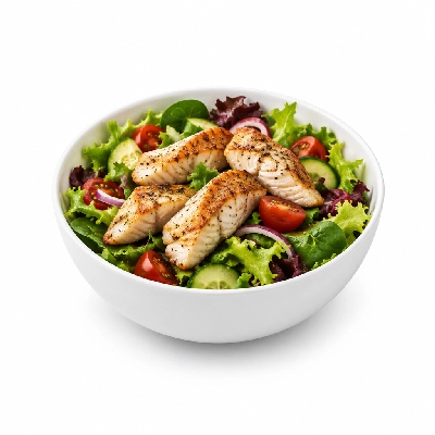 Miller & Carter Nourish Bowl with Tender Fillet Tails Salad Gluten Free Main Menu Scotland