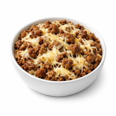 Minced Meat with Cheese