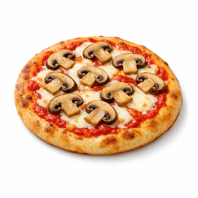 Mini Mushroom Margherita Pizzas