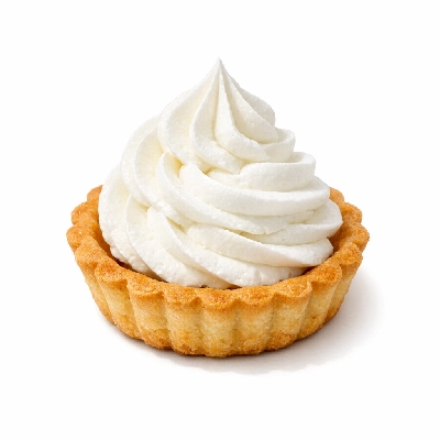 Mini Tart with Whipped Cream