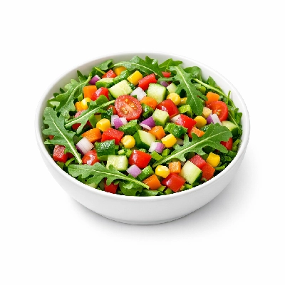 Mixed Vegetable Salad with Arugula