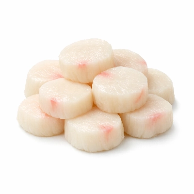 Mollusks scallop mixed species imitation made from surimi