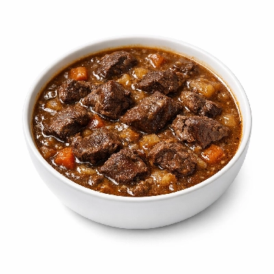 Stew moose by Alaska Native